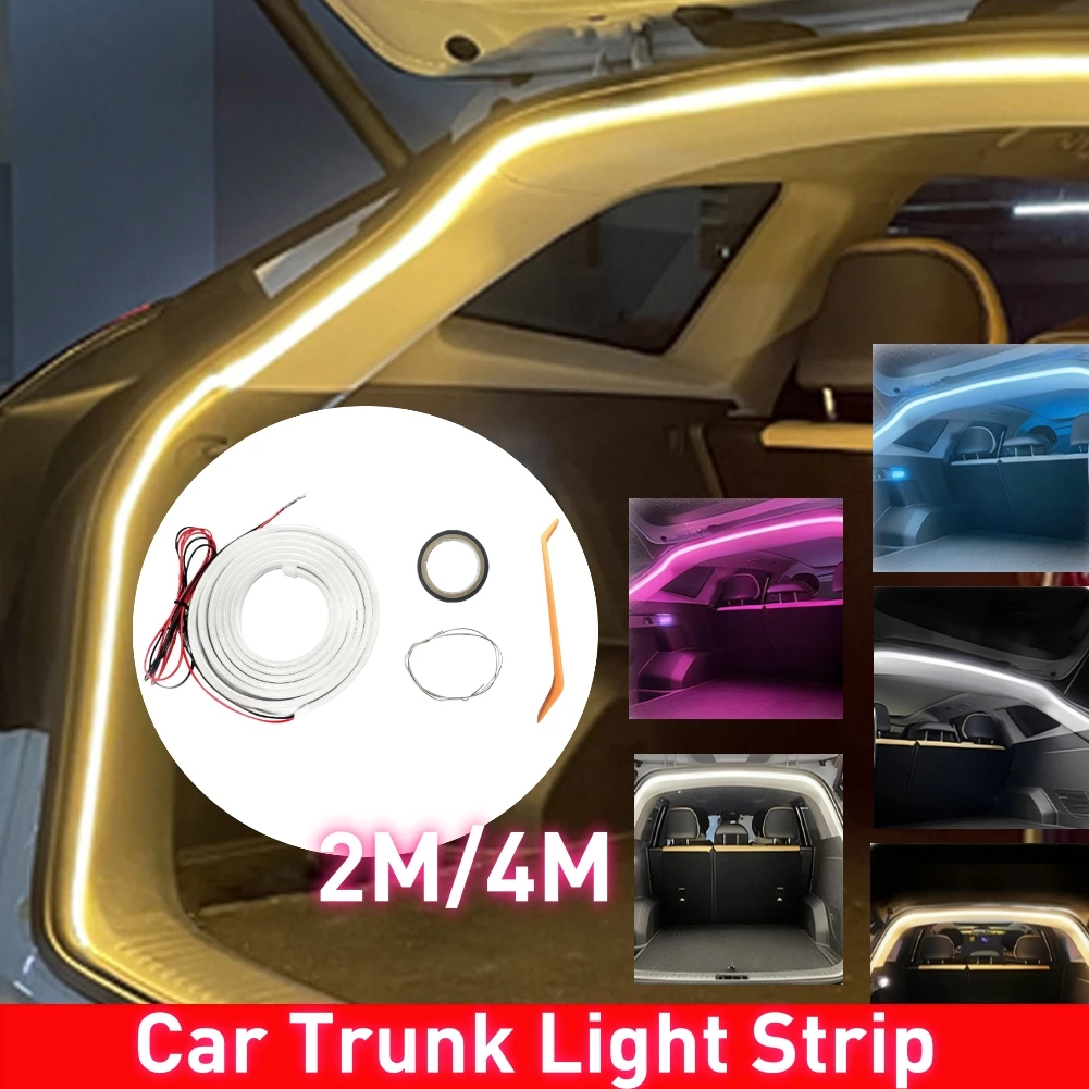 Lighting Bolt Decor - Listwa LED do bagażnika samochodowego 2/4M,
