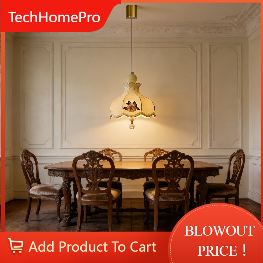 Decor Timeless Lighting - Żyrandol TechHPElegant Rose Romantyczny Francuski Styl
