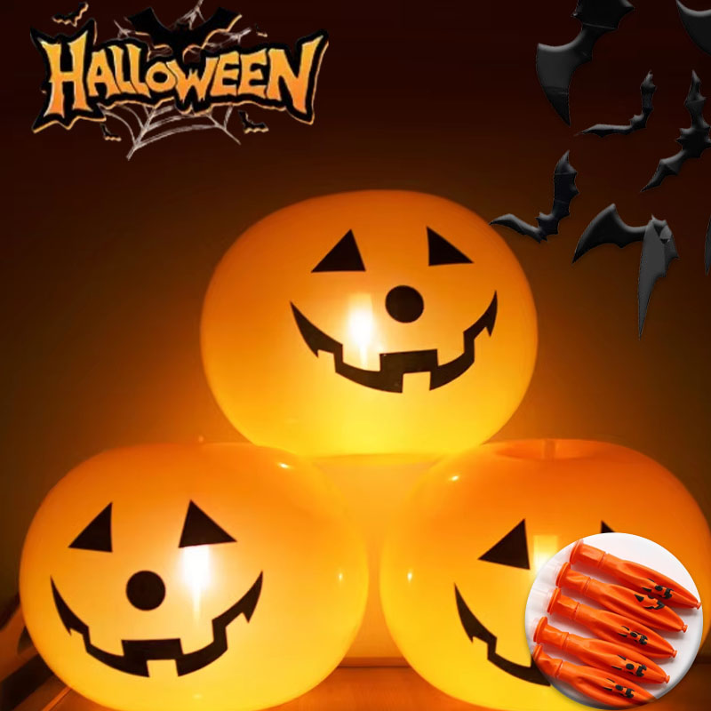 Lighting Decorative - 1-15 Sztuk Halloweenowe Lampki Dyniowe Dekoracja