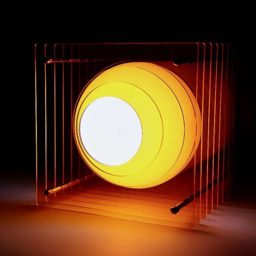 Lighting Design Decor - DIY Akrylowa Lampa Księżycowa Tysiąc Warstw
