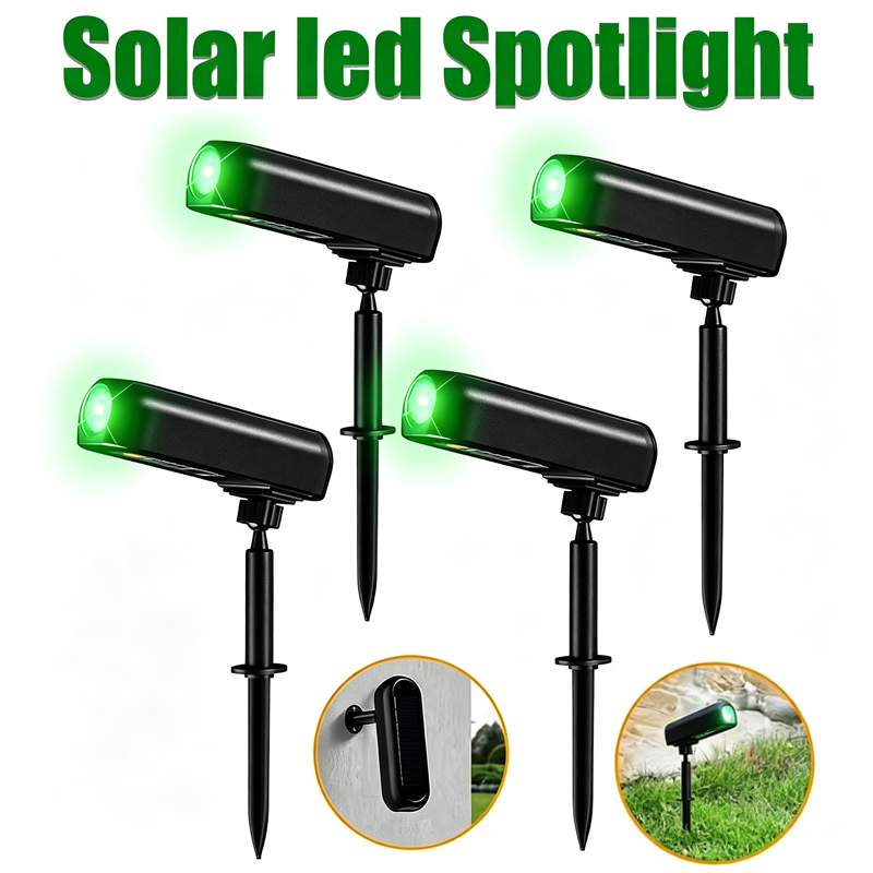 Decor Lighting Floor Lamps - 1-4 SZT. Zewnętrzna solarna lampa ścienna,