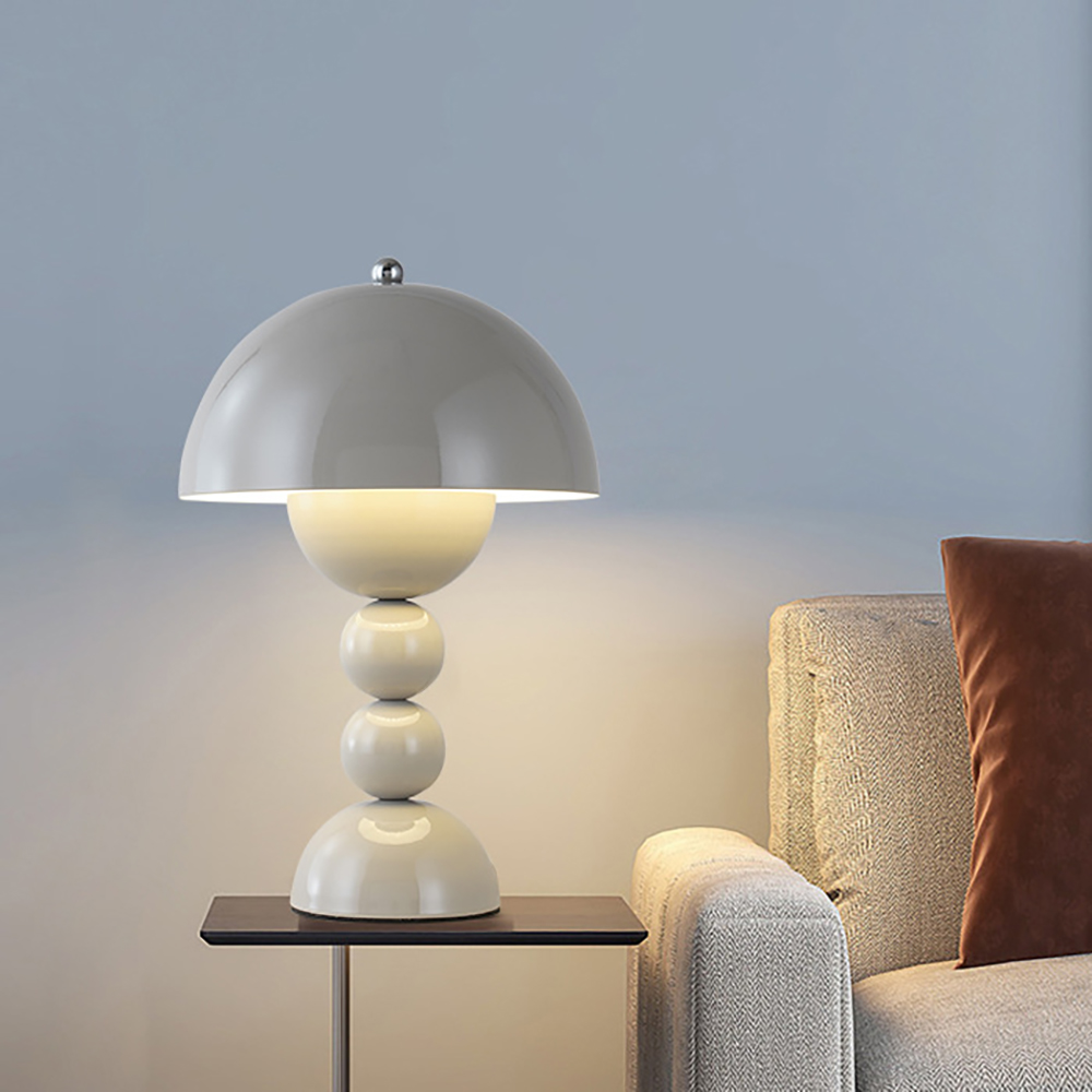 Mushroom Table Lamp - Nordycka lampa stołowa LED z dotykowym