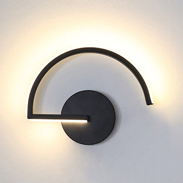 Lighting Decorative - Nowoczesna nordycka lampa ścienna LED, minimalistyczny