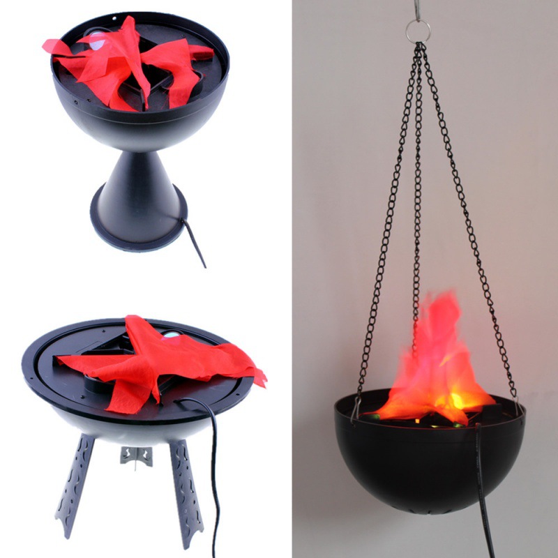 Lighting Decor House - Lampa 3D z efektem płomienia, symulacja