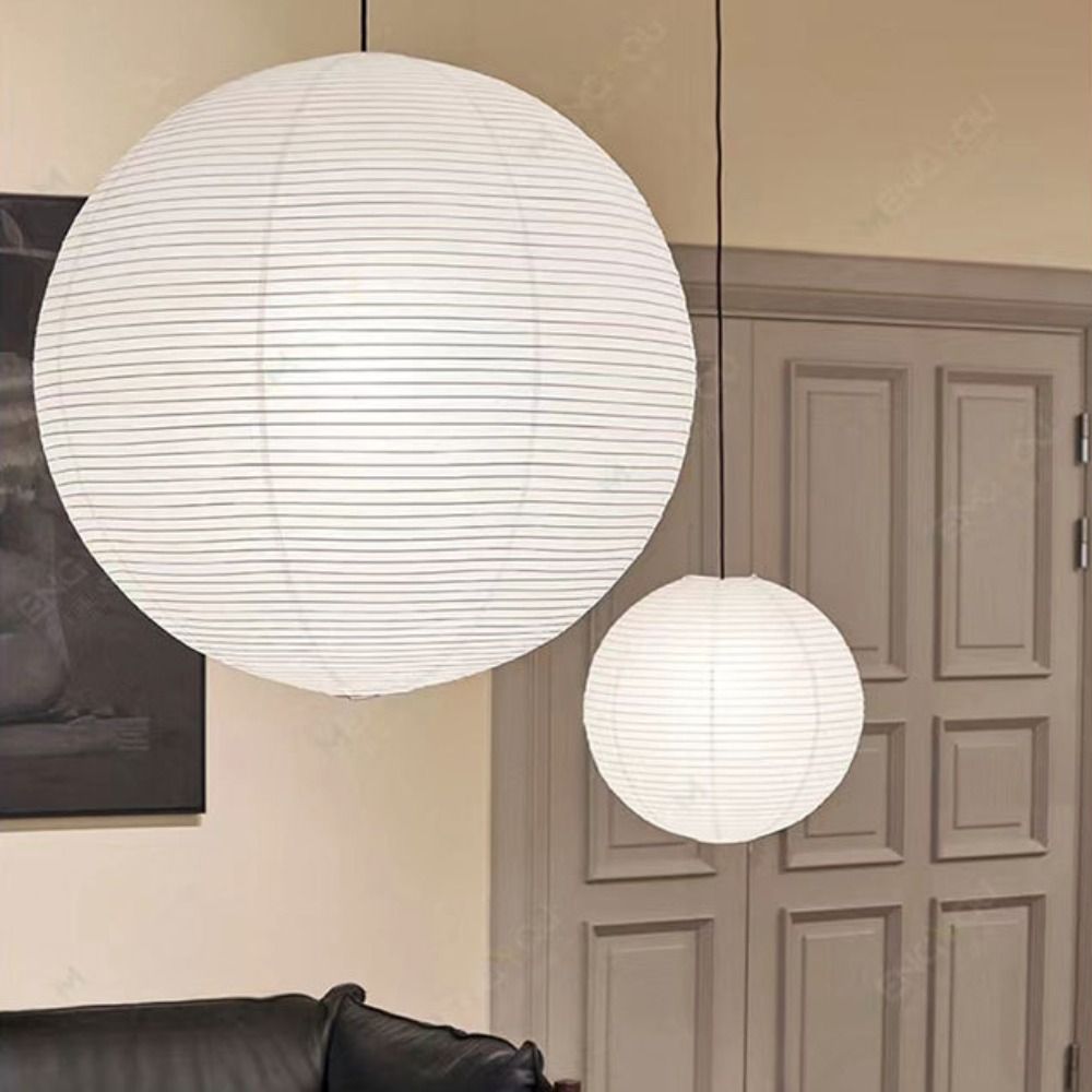Geometric Lamp Shade - Okrągły papierowy abażur, wisząca nowoczesna osłona