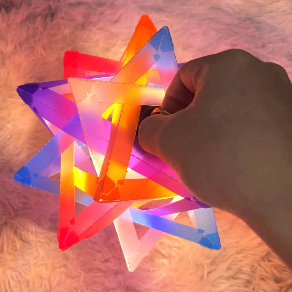Zewnętrzna lampa kempingowa DI – Geometric Lamp Shade recenzja i cena