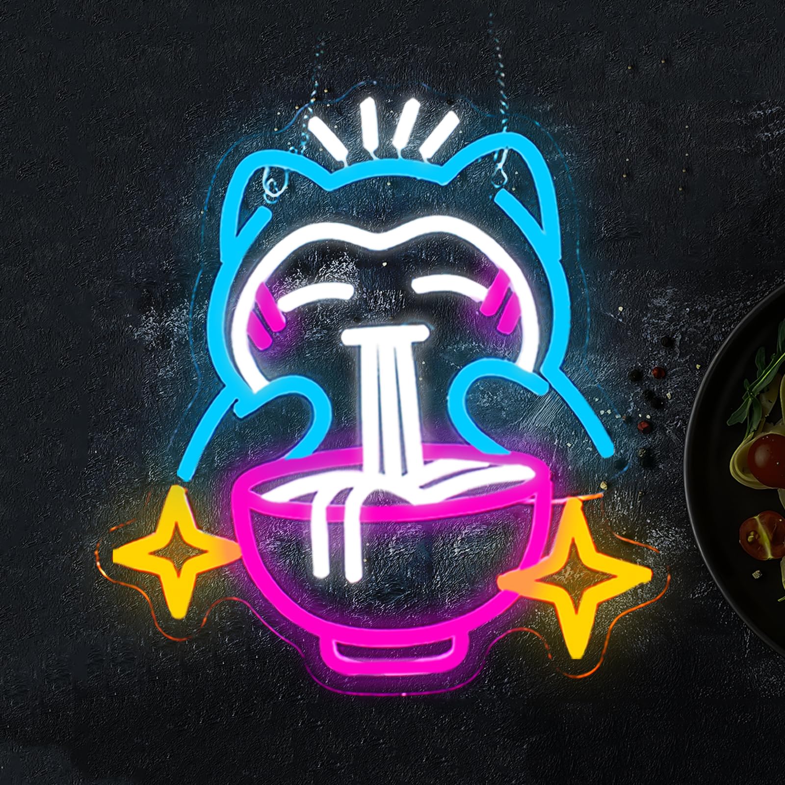 Neon LED Ramen - Uroczy neon w – Japanese Lighting Decor recenzja i cena