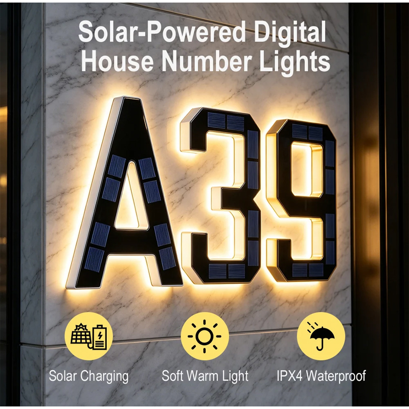 Nowoczesna, wodoodporna tablic – Decor Lighting Address recenzja i cena