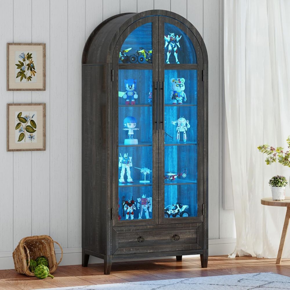 73 Szklana witryna łukowa z 4  – Lighting & Home Decor Studio Photos recenzja i cena