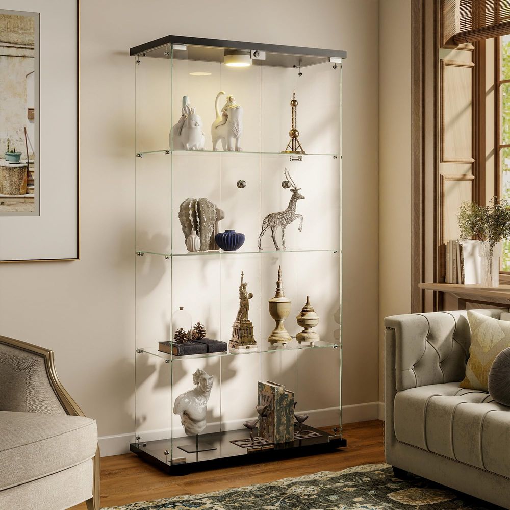 Witryna z oświetleniem LED i z – Lighting & Home Decor Studio Photos recenzja i cena