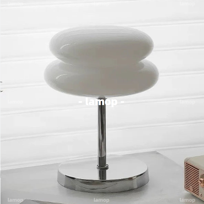 Lampa stołowa Bauhaus Cream-Gl – Decor Lighting & Decor Fires Photos recenzja i cena