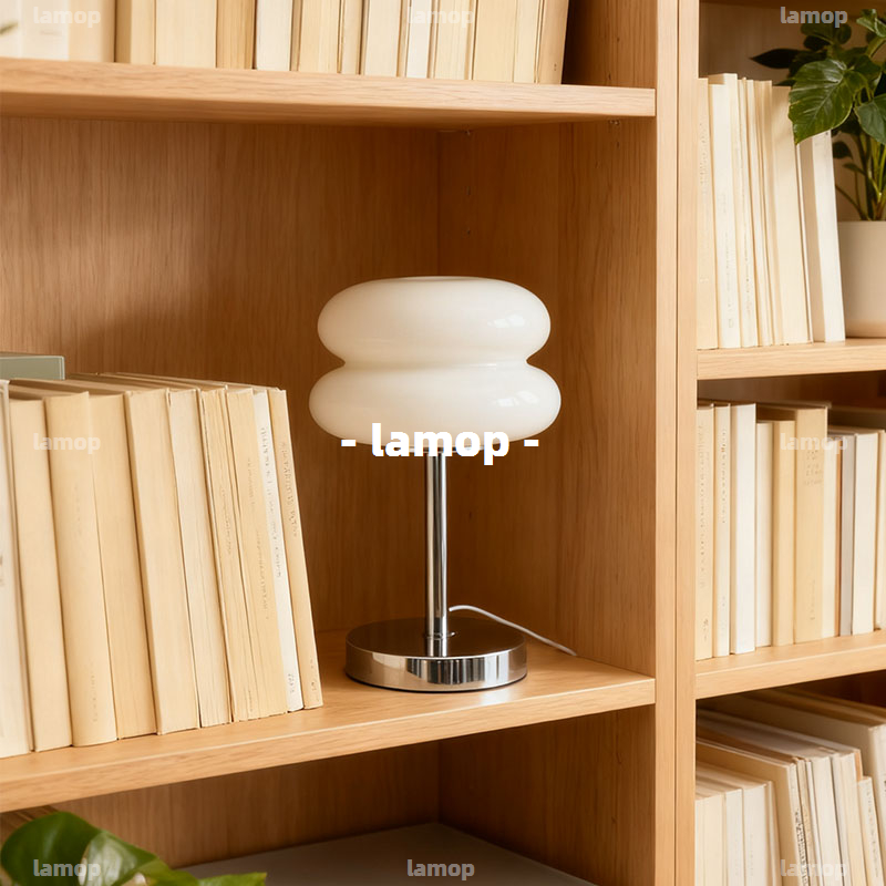 Lampa stołowa Bauhaus Cream-Gl – Decor Lighting & Decor Fires Photos recenzja i cena