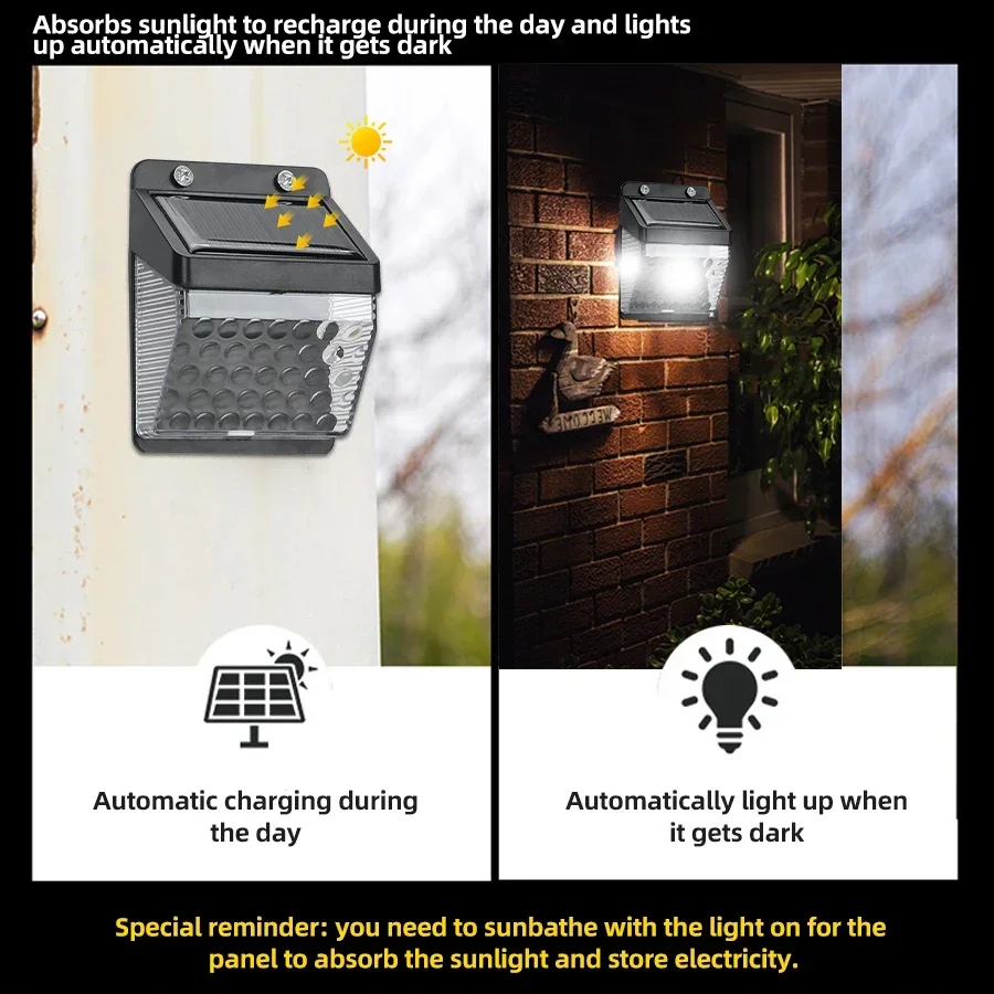 Lampa solarna LED z czujnikiem – Led Lighting Decor recenzja i cena