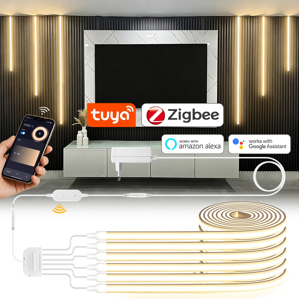 Retro Tło Salon Korytarz Sypia – Led Lighting Decor recenzja i cena
