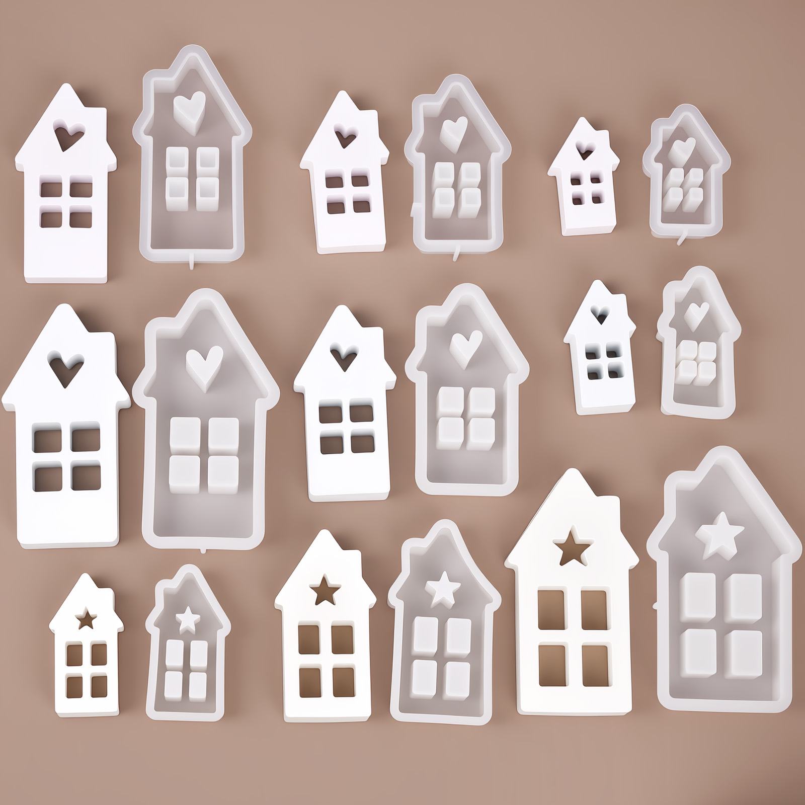 Formy silikonowe Gwiazda Serce – Lighting Decor House recenzja i cena
