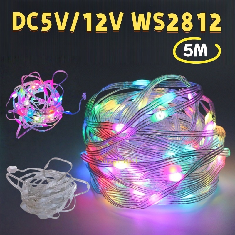 Lampki LED DC5V/12V WS2812 RGB – Decor Lighting Address recenzja i cena