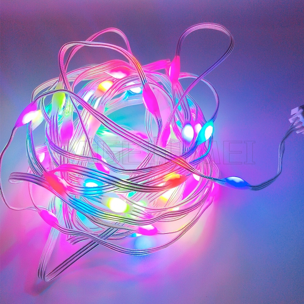Lampki LED DC5V/12V WS2812 RGB – Decor Lighting Address recenzja i cena