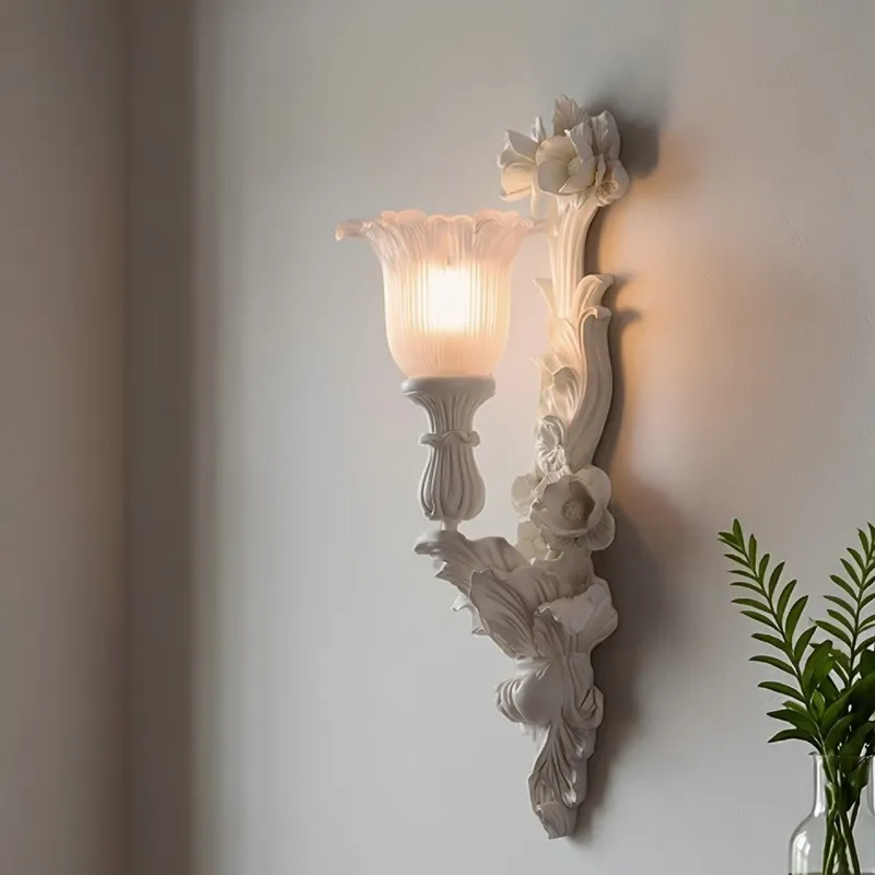 Francuskie Klasyczne Róże Reli – Foyer Lighting Wall Decor recenzja i cena