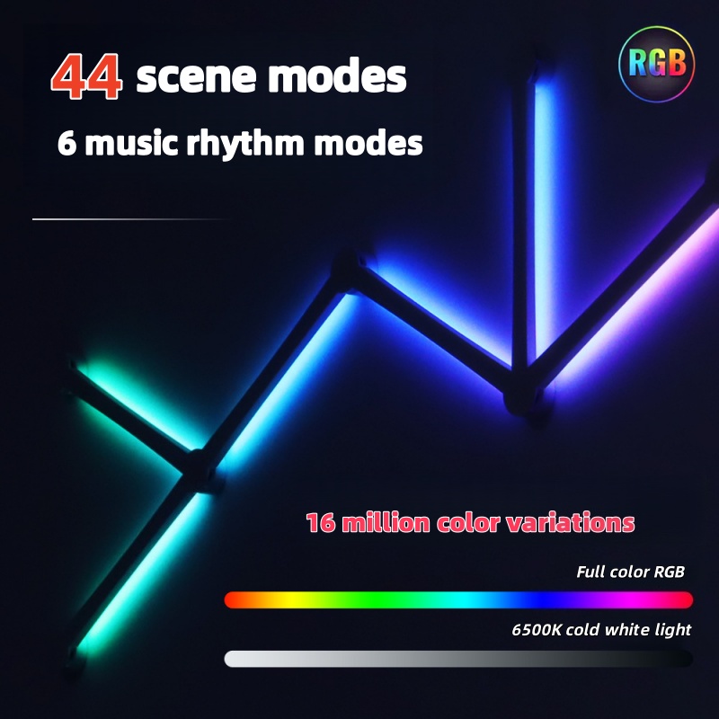 Nowa Darmowa Łączona DIY RGB K – Foyer Lighting Wall Decor recenzja i cena