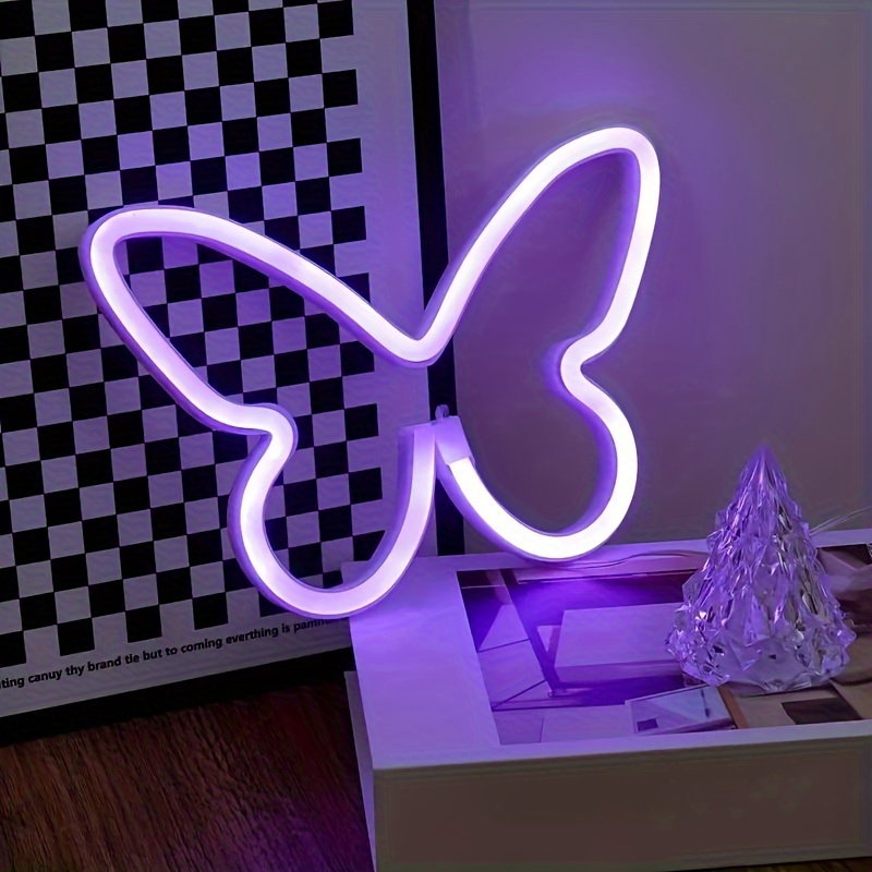 Neony LED w kształcie motyla,  – Foyer Lighting Wall Decor recenzja i cena