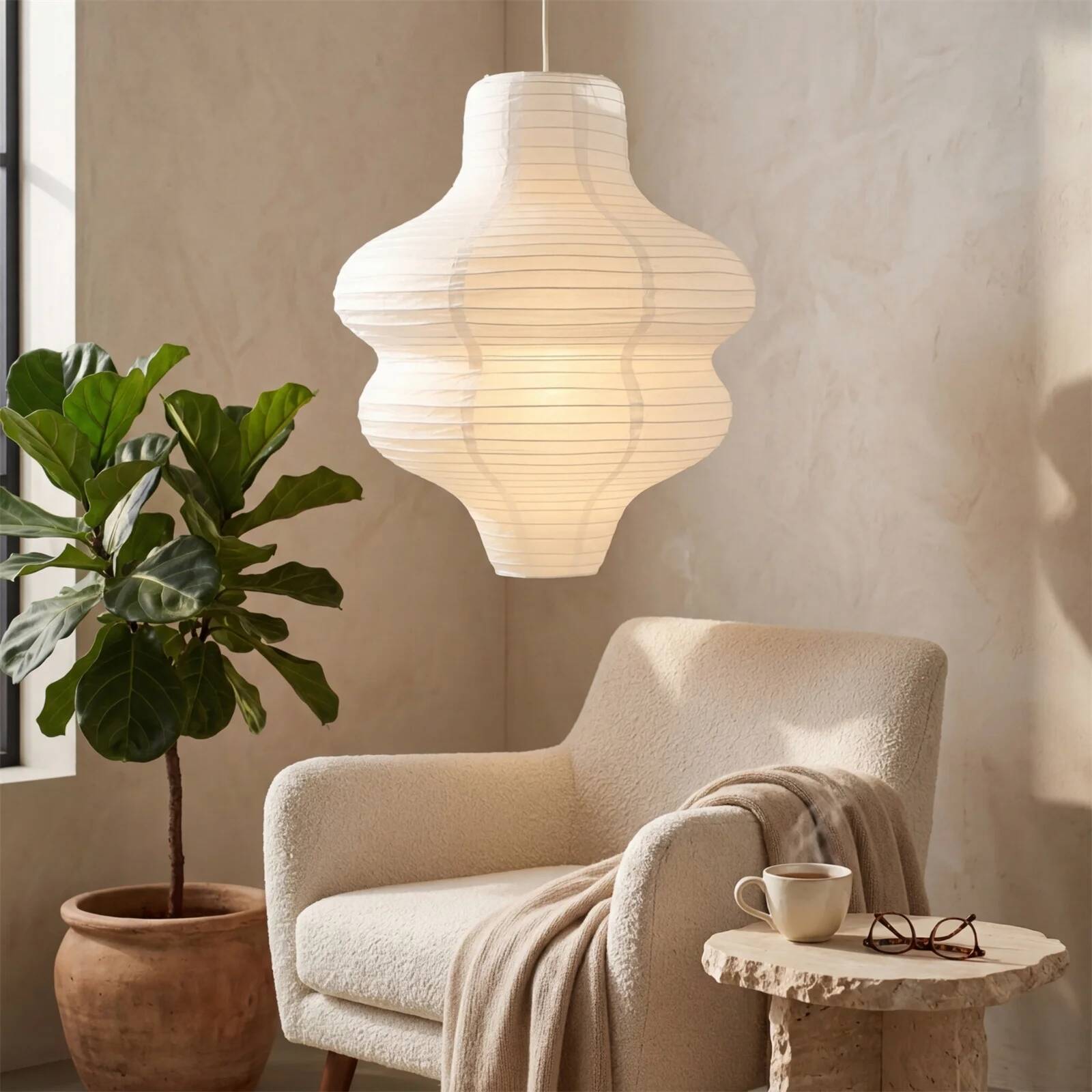2 szt. Okrągłe, ręcznie robion – Geometric Lamp Shade recenzja i cena