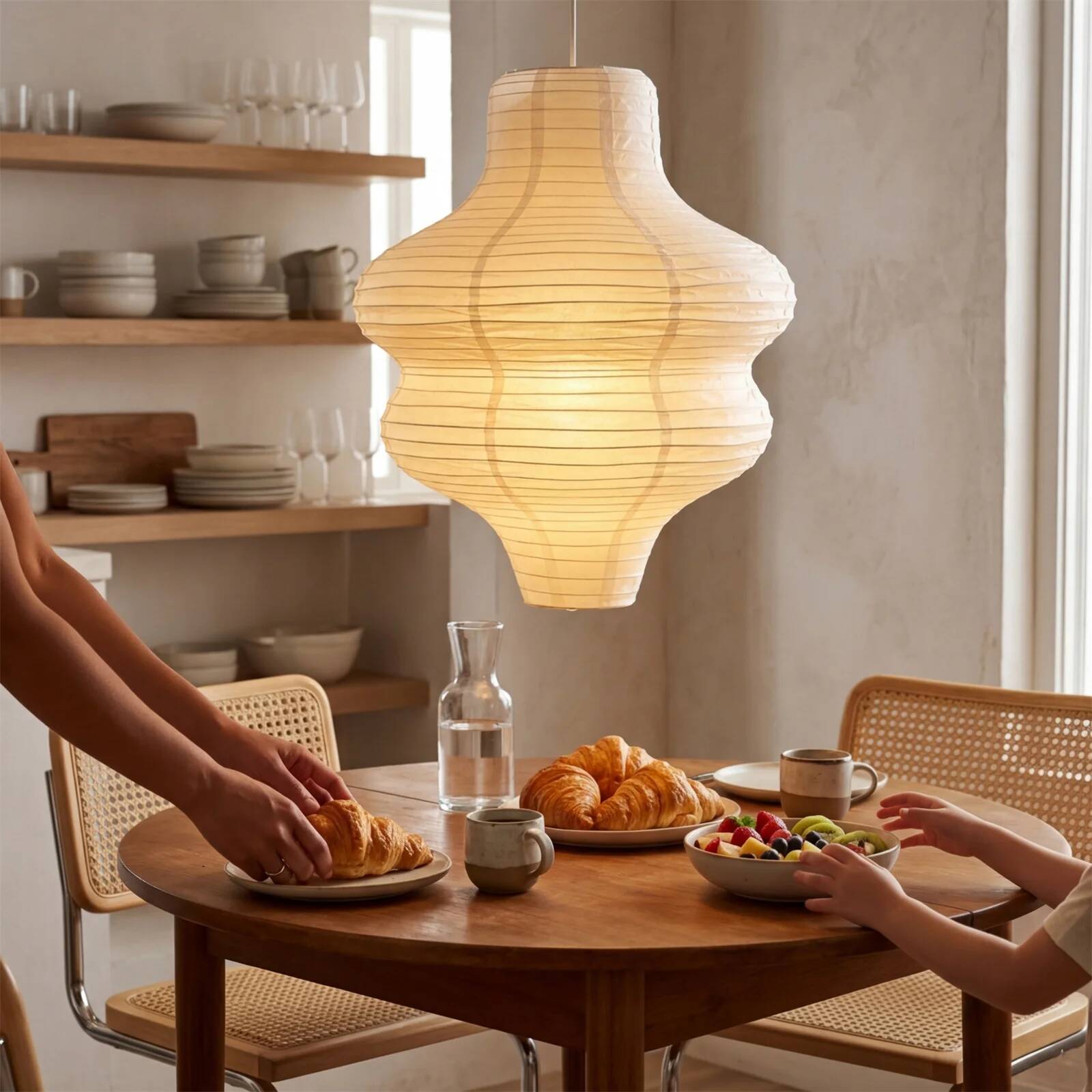 2 szt. Okrągłe, ręcznie robion – Geometric Lamp Shade recenzja i cena