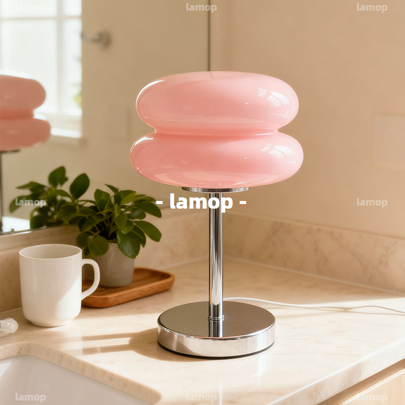 Kremowa retro lampka nocna w s – Lighting Decorative recenzja i cena