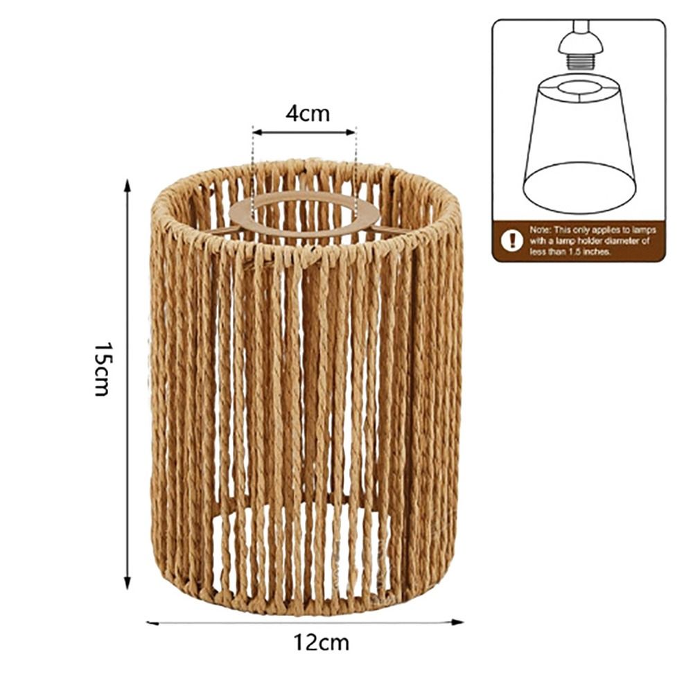 Abażur tkany w stylu vintage,  – Geometric Lamp Shade recenzja i cena