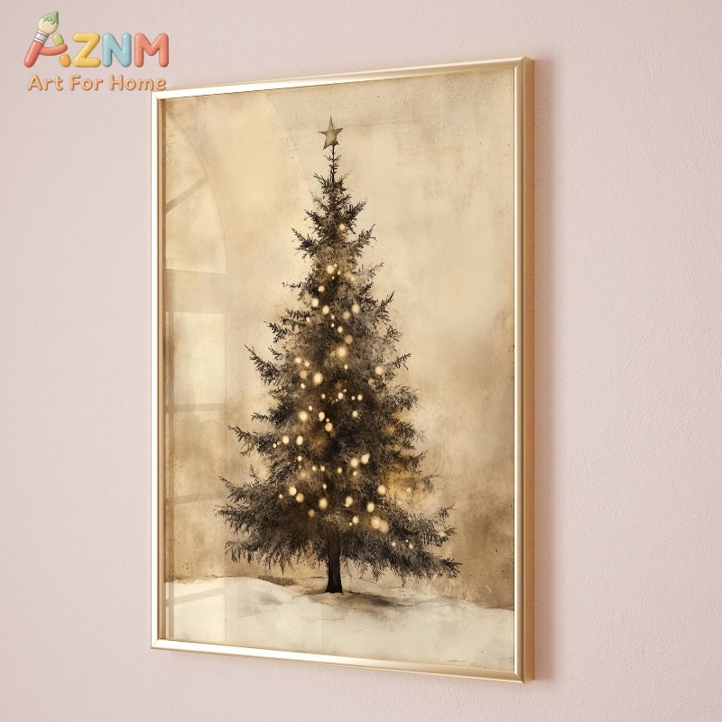 Postery na płótnie z motywem s – Lighting Tree Decor recenzja i cena