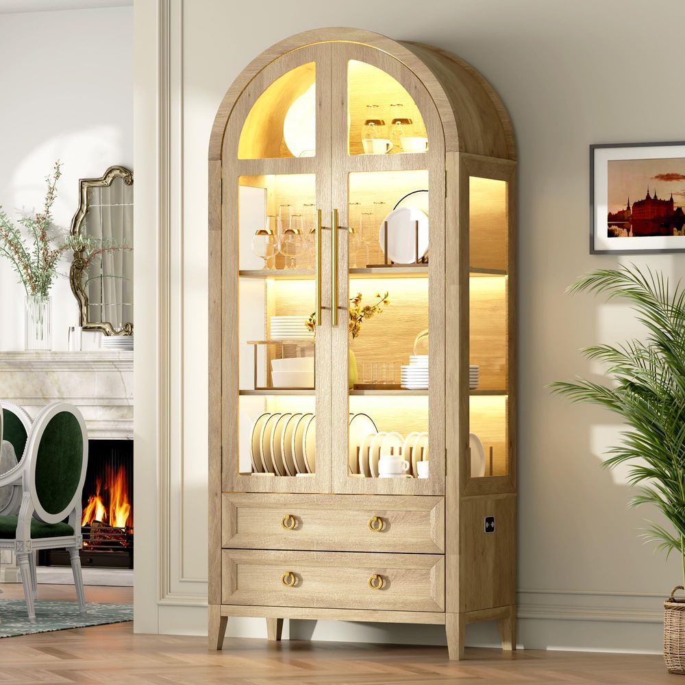 Szafka ekspozycyjna łukowa z s – Lighting & Home Decor Studio Photos recenzja i cena