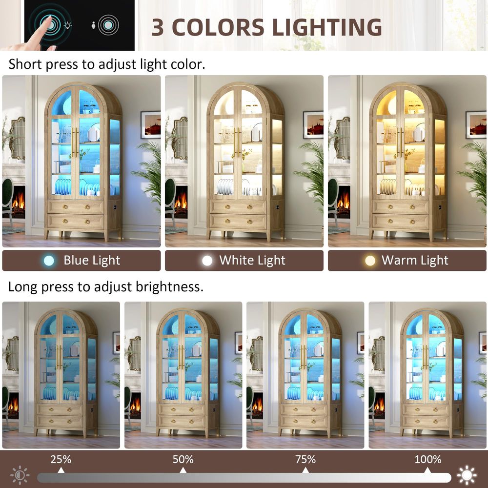 Szafka ekspozycyjna łukowa z s – Lighting & Home Decor Studio Photos recenzja i cena