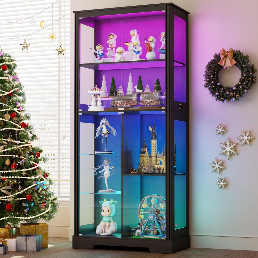 Podświetlana narożna witryna e – Lighting & Home Decor Studio Photos recenzja i cena