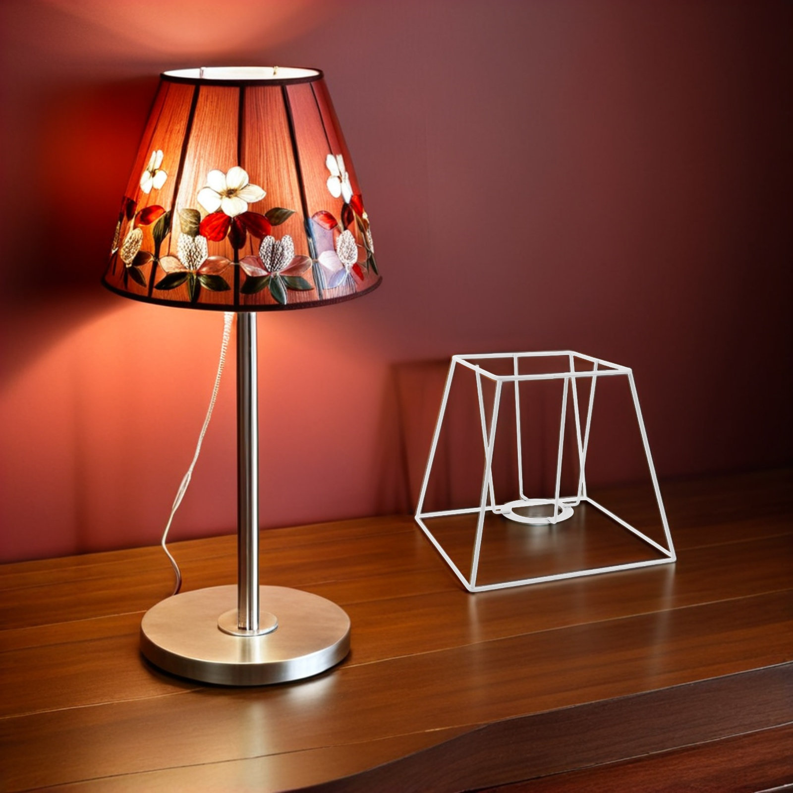 Geometryczna rama abażuru z dr – Geometric Lamp Shade recenzja i cena