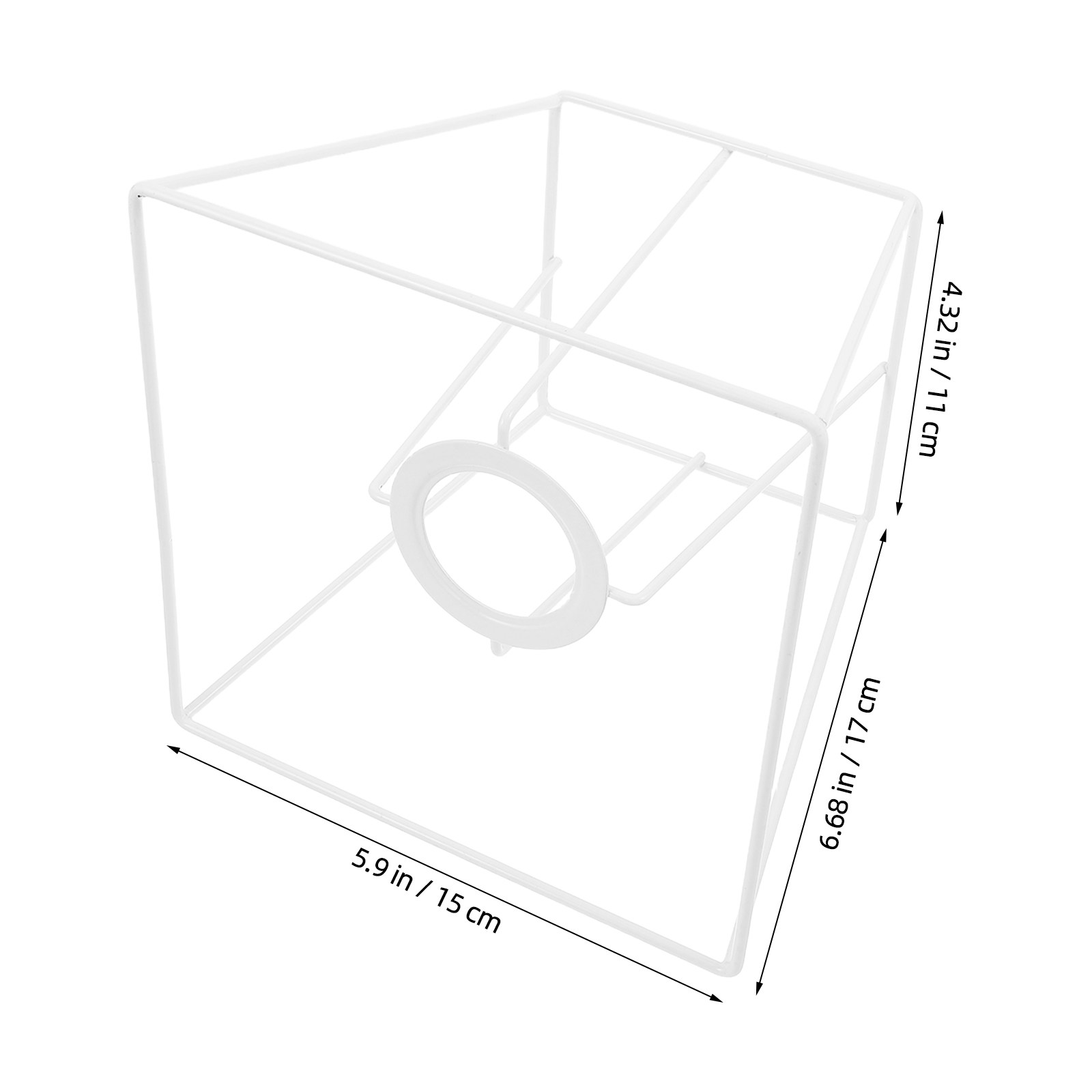 Geometryczna rama abażuru z dr – Geometric Lamp Shade recenzja i cena
