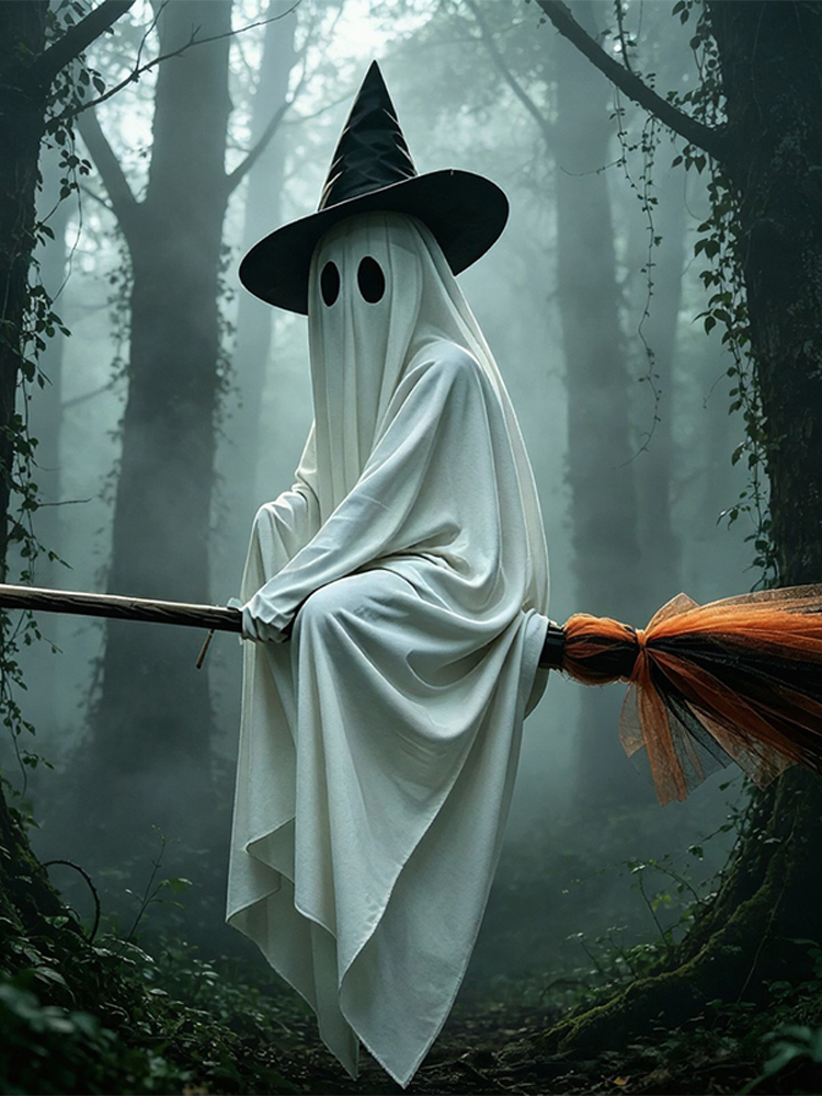 Halloweenowe latające miotły i – Lighting Decor House recenzja i cena