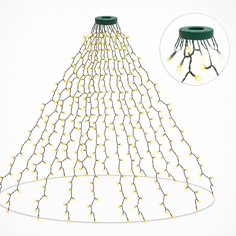 Wodoodporne lampki LED USB, 8  – Lighting Tree Decor recenzja i cena