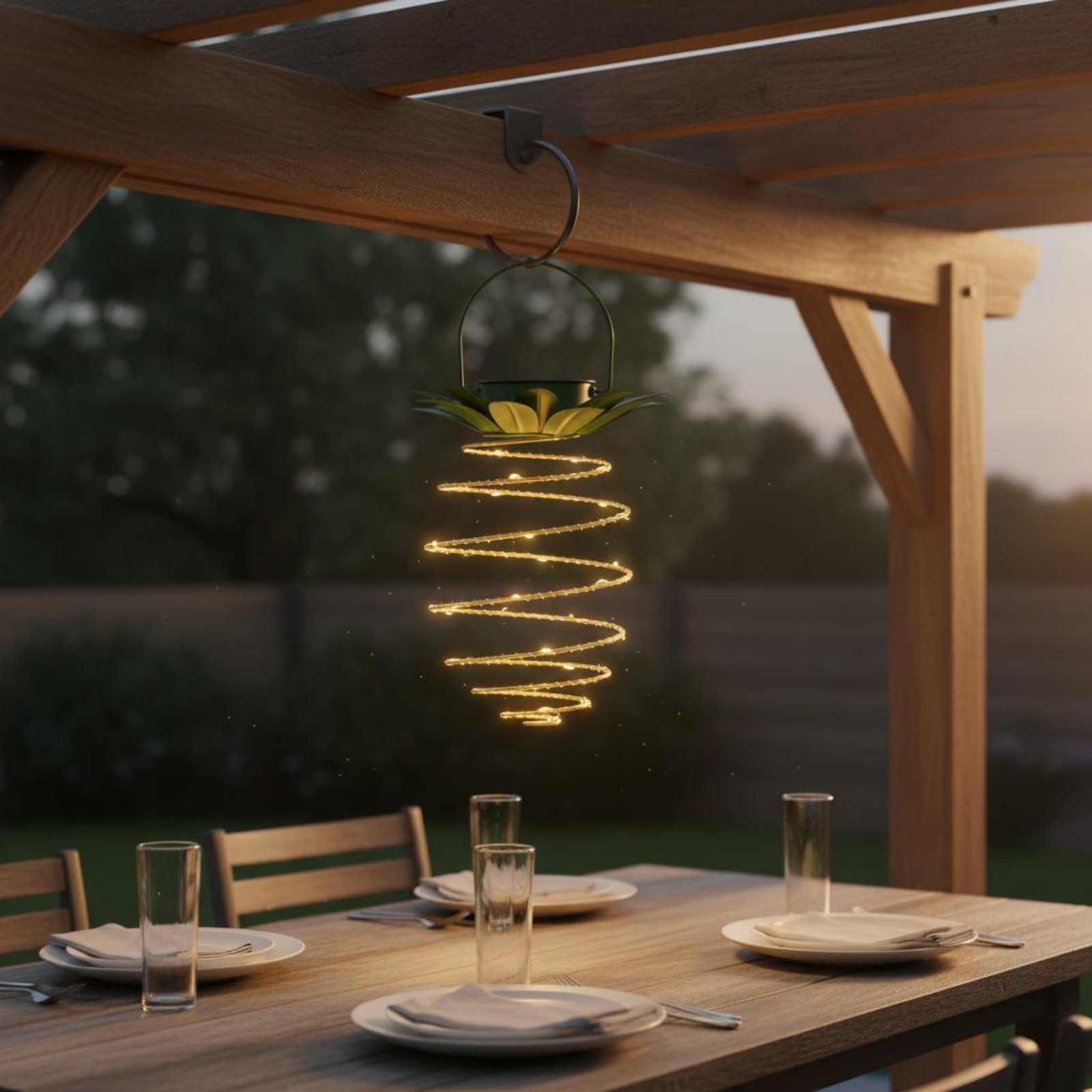 2 sztuki Solarnych Lamp Ananas – Lighting Design Decor recenzja i cena
