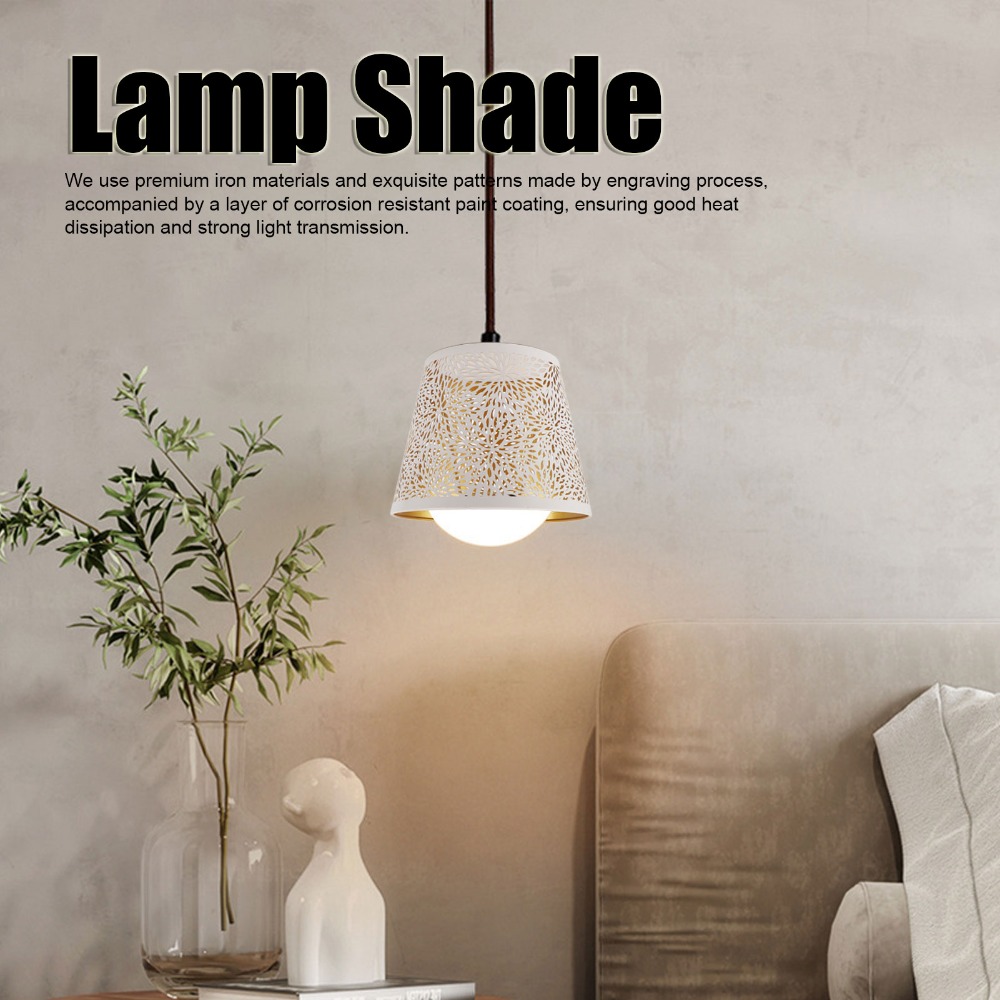 Prosty żelazny abażur z geomet – Geometric Lamp Shade recenzja i cena