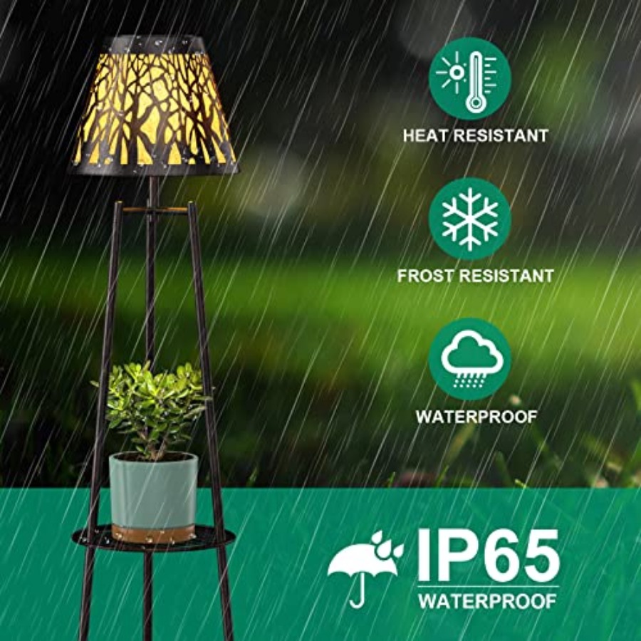 Zestaw 2 zewnętrznych solarnyc – Decor Lighting Floor Lamps recenzja i cena