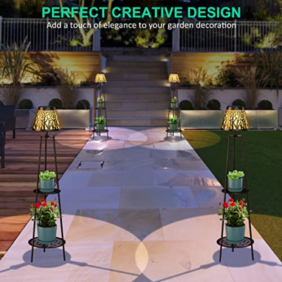 Zestaw 2 zewnętrznych solarnyc – Decor Lighting Floor Lamps recenzja i cena