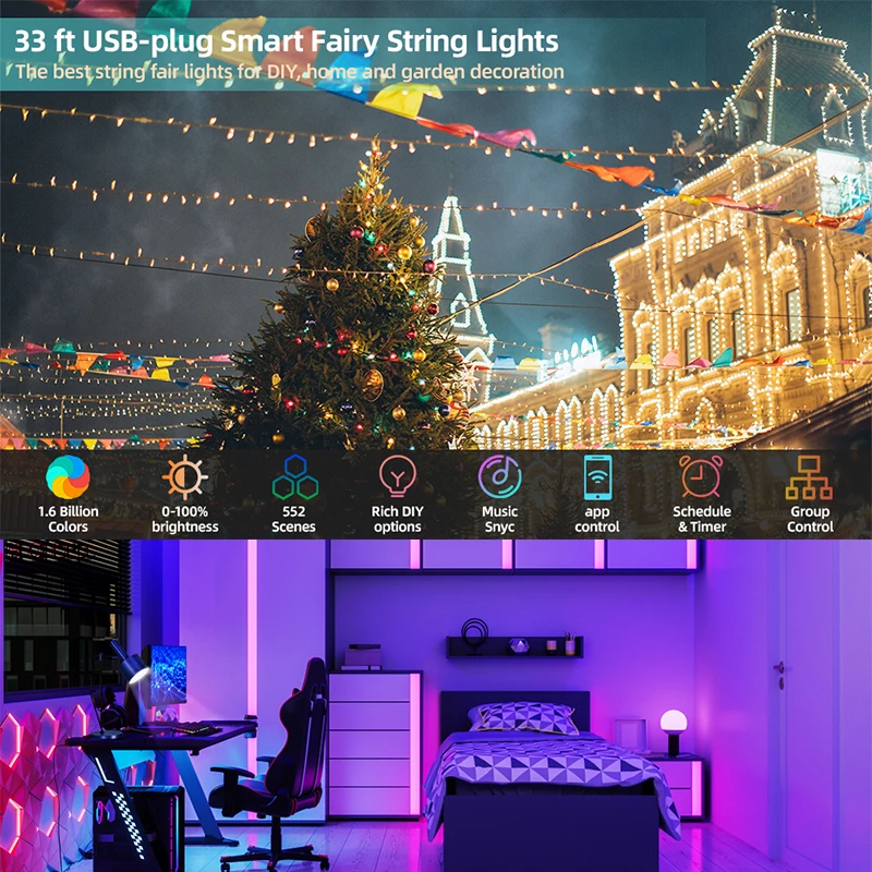 Światełka LED WS2812B z indywi – Decor Lighting Address recenzja i cena