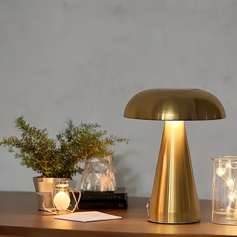Lampa Stołowa LED Retro Grzybe – Mushroom Table Lamp recenzja i cena