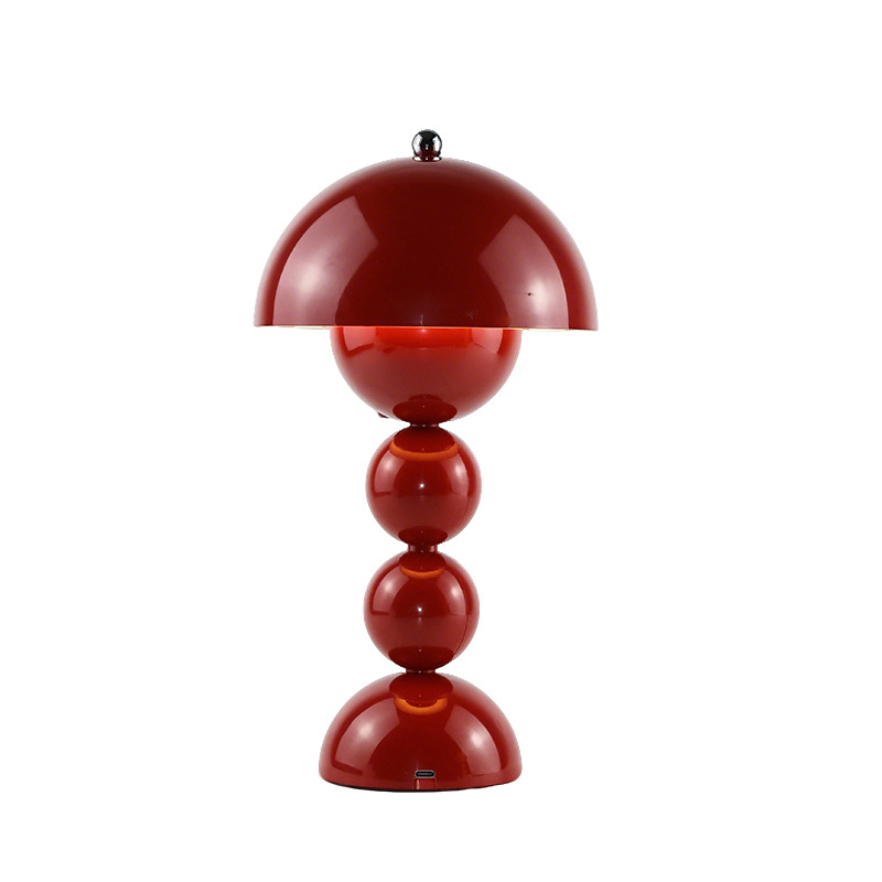 Metalowa lampka stołowa LED w  – Mushroom Table Lamp recenzja i cena
