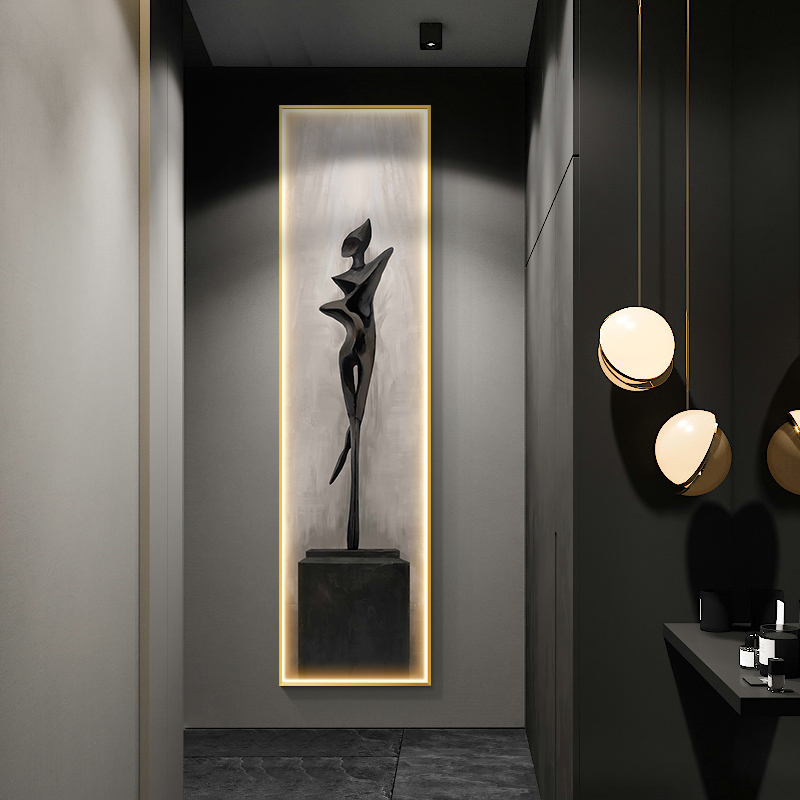 Nowoczesna abstrakcyjna sztuka – Foyer Lighting Wall Decor recenzja i cena