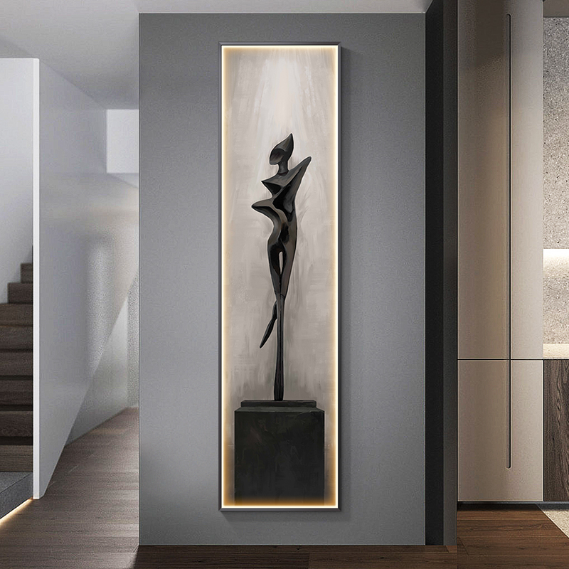 Nowoczesna abstrakcyjna sztuka – Foyer Lighting Wall Decor recenzja i cena
