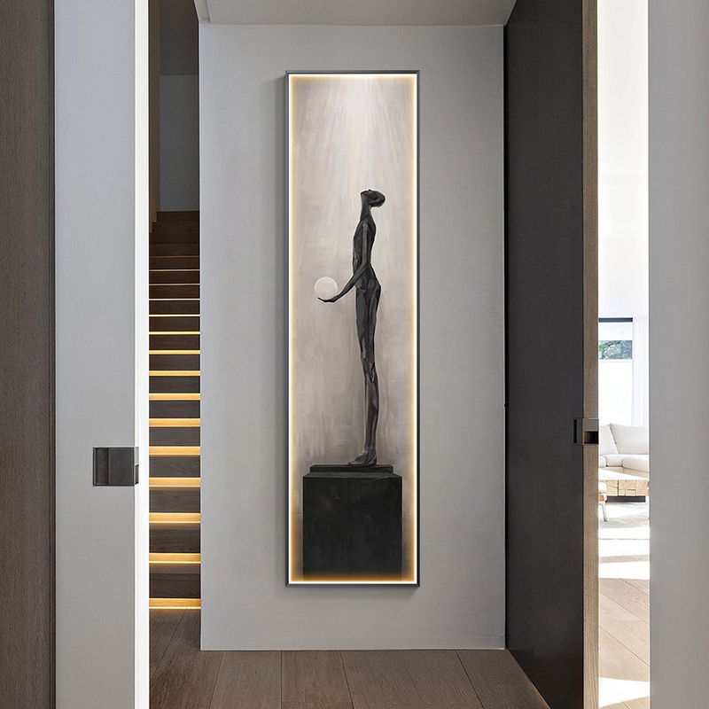 Nowoczesna abstrakcyjna sztuka – Foyer Lighting Wall Decor recenzja i cena