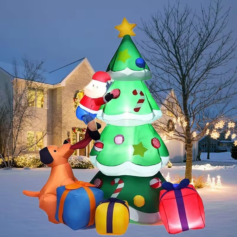 Nadmuchiwany model choinki 7FT – Lighting Tree Decor recenzja i cena