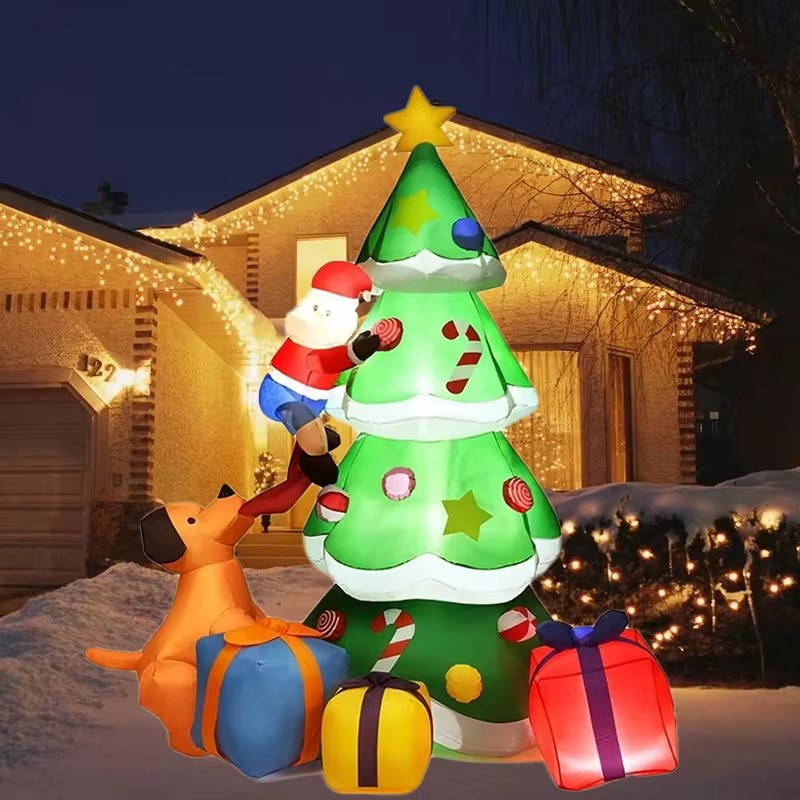 Nadmuchiwany model choinki 7FT – Lighting Tree Decor recenzja i cena