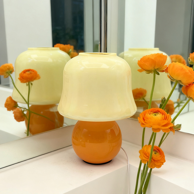 Nowoczesna minimalistyczna lam – Mushroom Table Lamp recenzja i cena