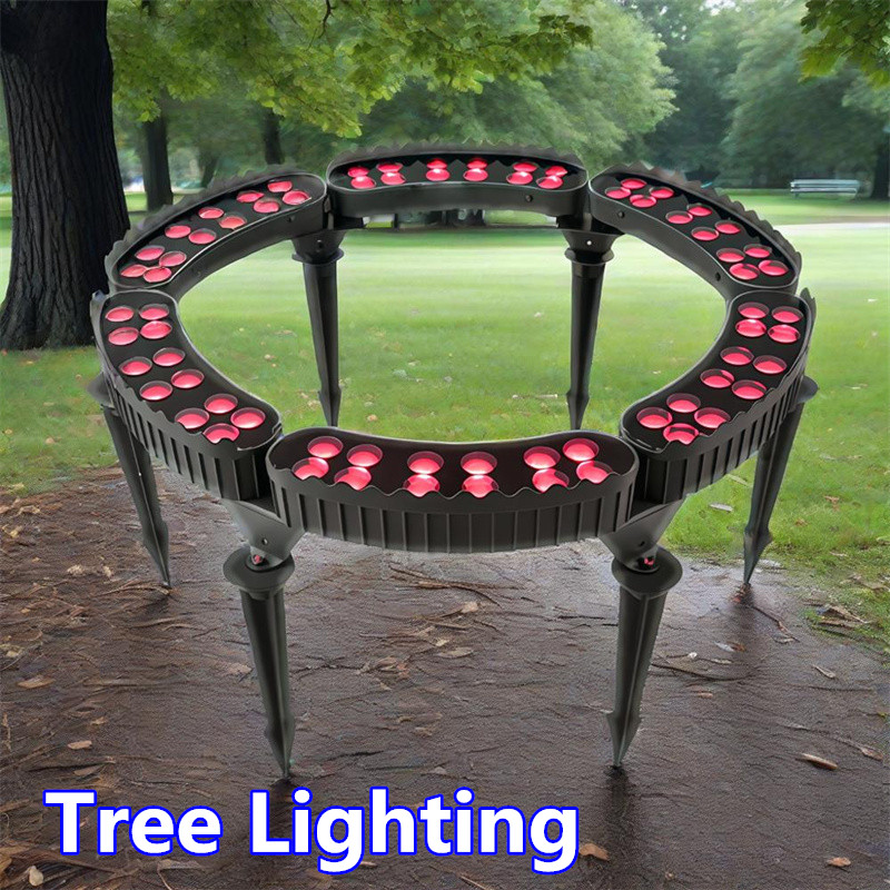 LED RGB Splice Ring Tree Hugge – Decor Lighting Floor Lamps recenzja i cena
